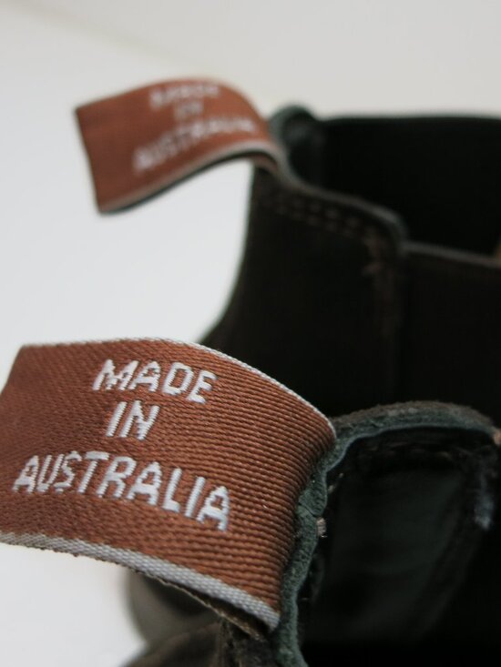 R. M. Williams Australia Craftman Boot Suede Leather Chelsea Men\'s Footwear 7 G main image 5